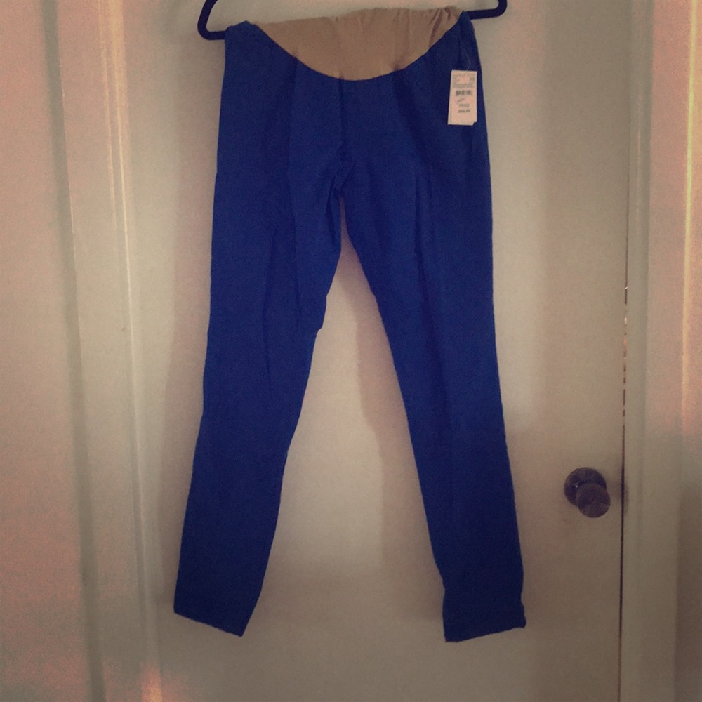 Never worn blue maternity pants